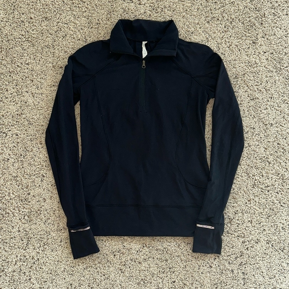 Lululemon black half zip